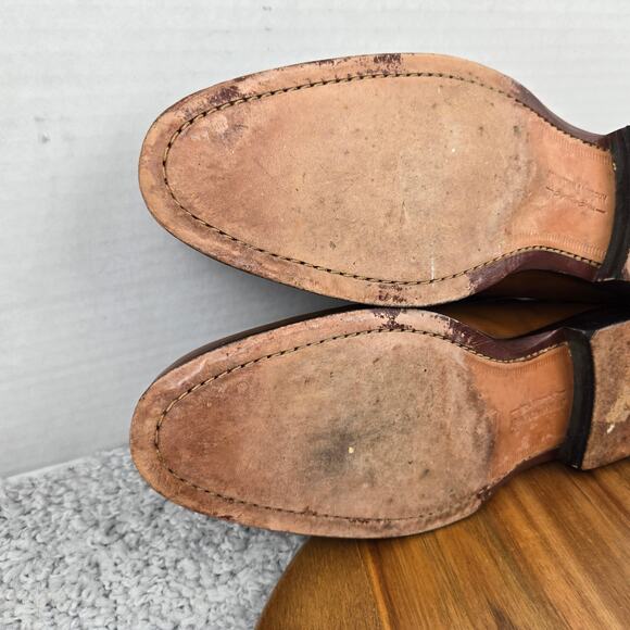 Johnston and Murphy Mens 11W Wide Signature Series Brown Casual Tasseled Loafer main image 7